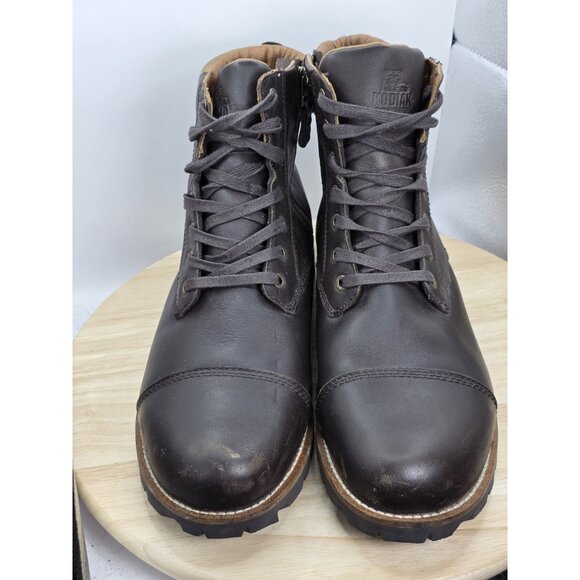 Kodiak berkley Leather Water resistant Men's Boots Size 13 Zip up - Picture 4 of 9